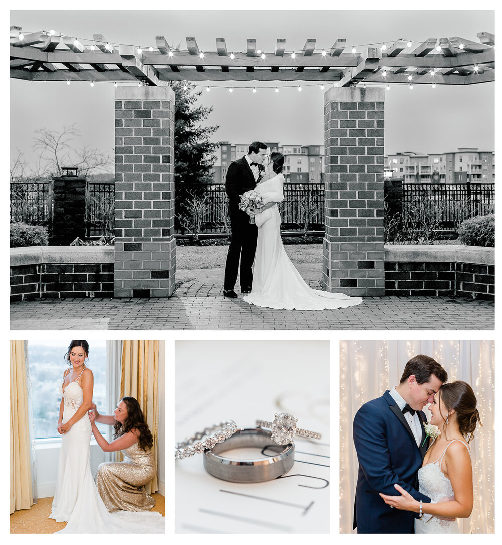 Kim + Justin's New Year's Eve Wedding | Port 305 - Quincy, MA